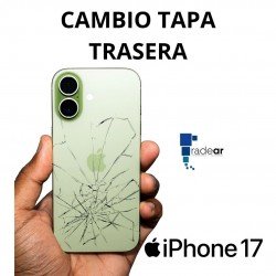 Cambio tapa trasera iPhone 17