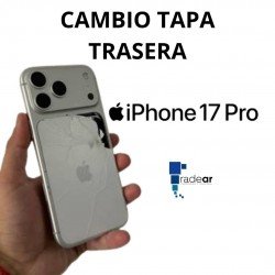 Cambio tapa trasera iPhone 17 Pro