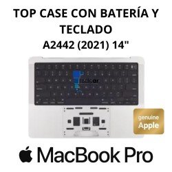 Top case con batería y teclado MacBook Pro 14" A2442