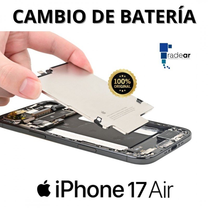 Cambio batería original iPhone 17 Air